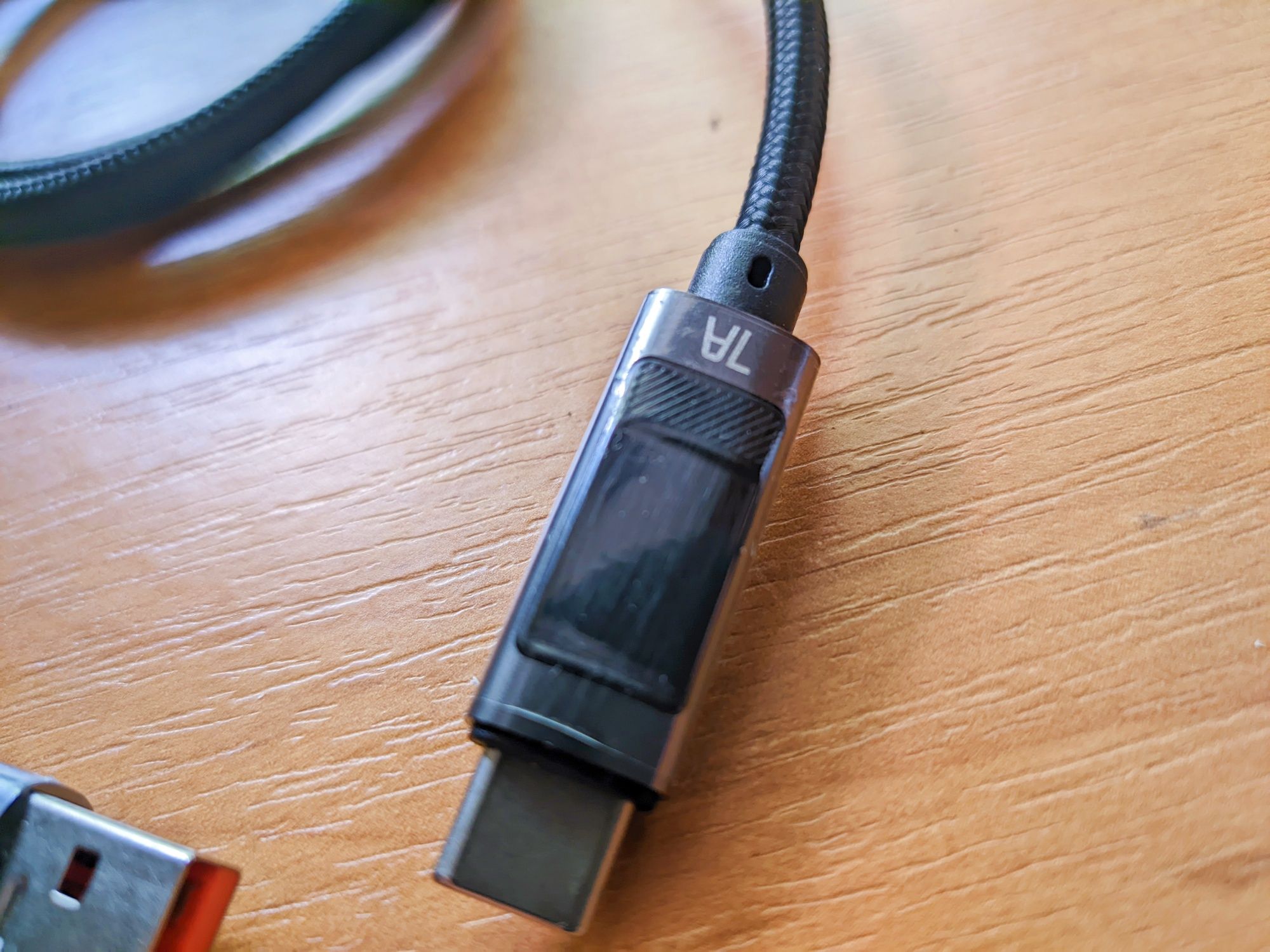 Тестер кабель з дисплеєм 7A USB A to Type C 100W для OnePlus