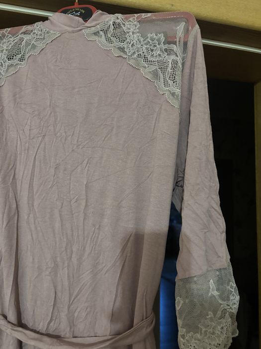 Нічна сорочка халат, комплект віскоза 50-52