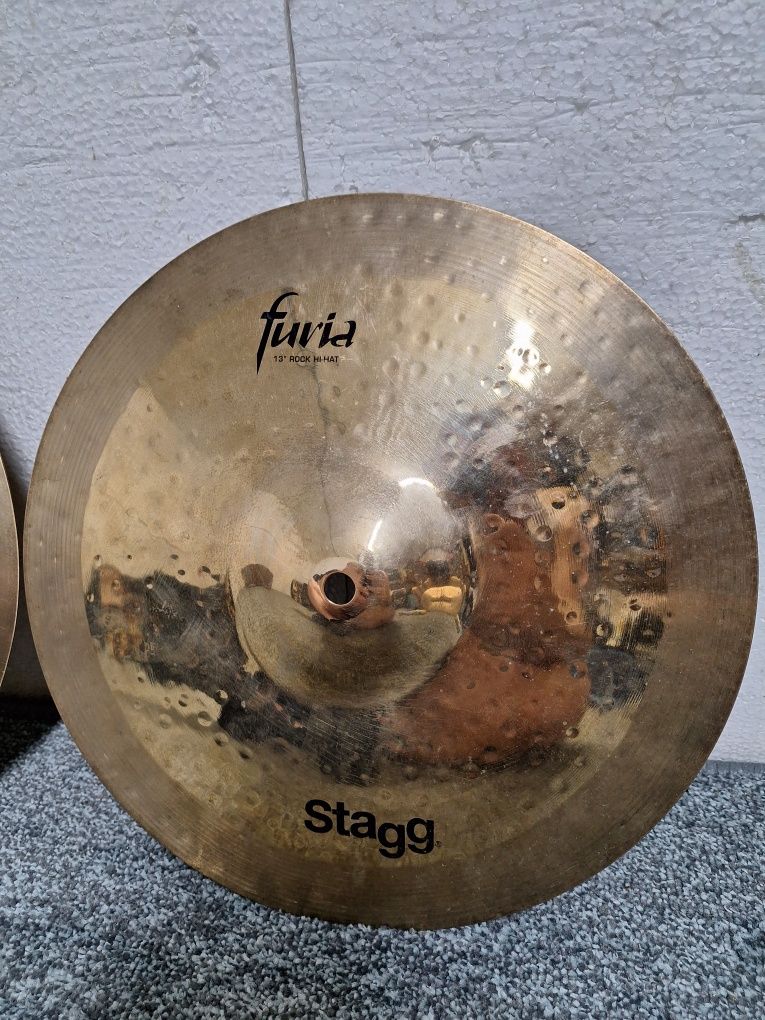 Talerze Stagg Furia Rock Hi-Hat 13"