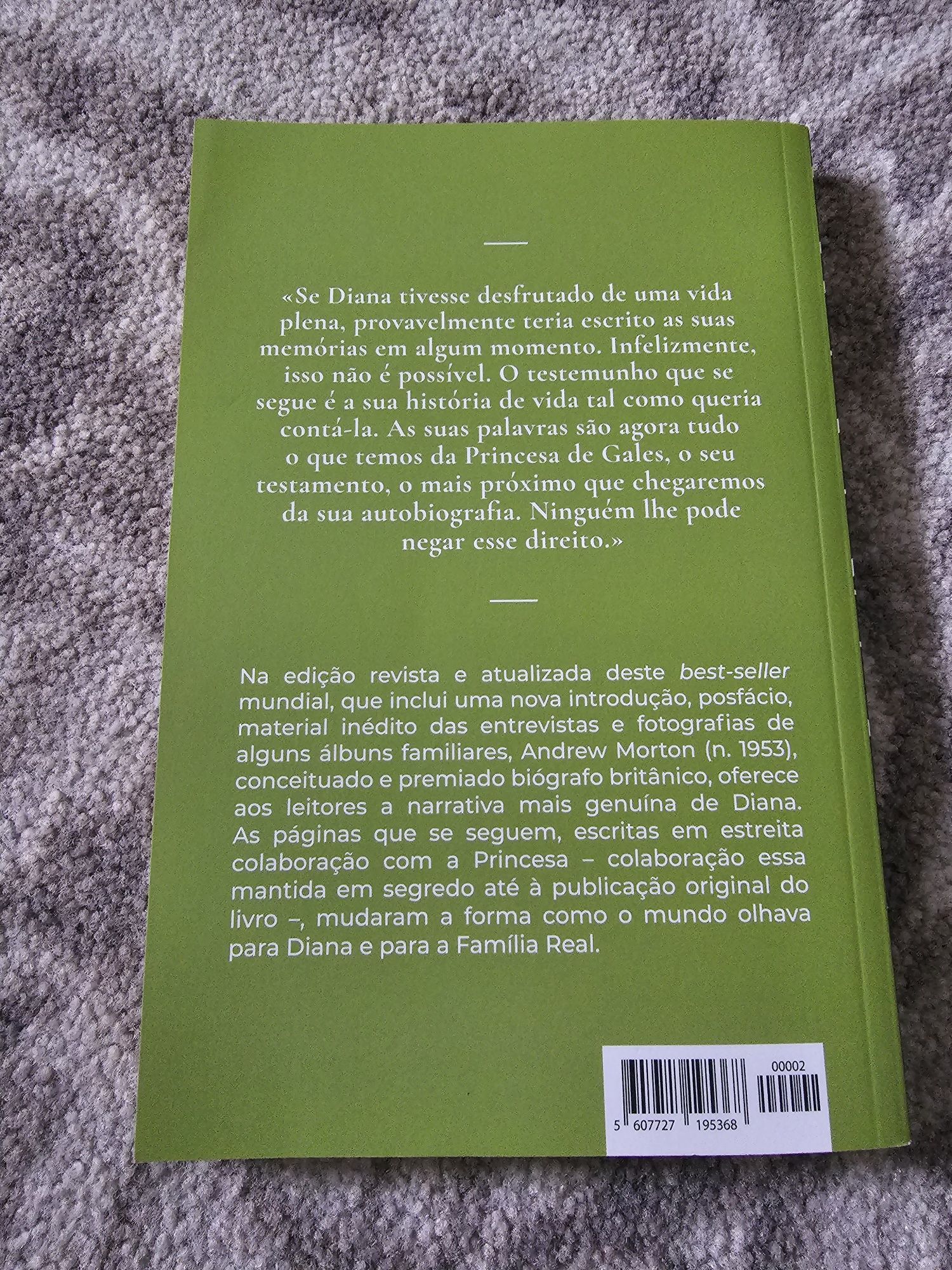 Livro Diana a verdadeira História contada pela princesa