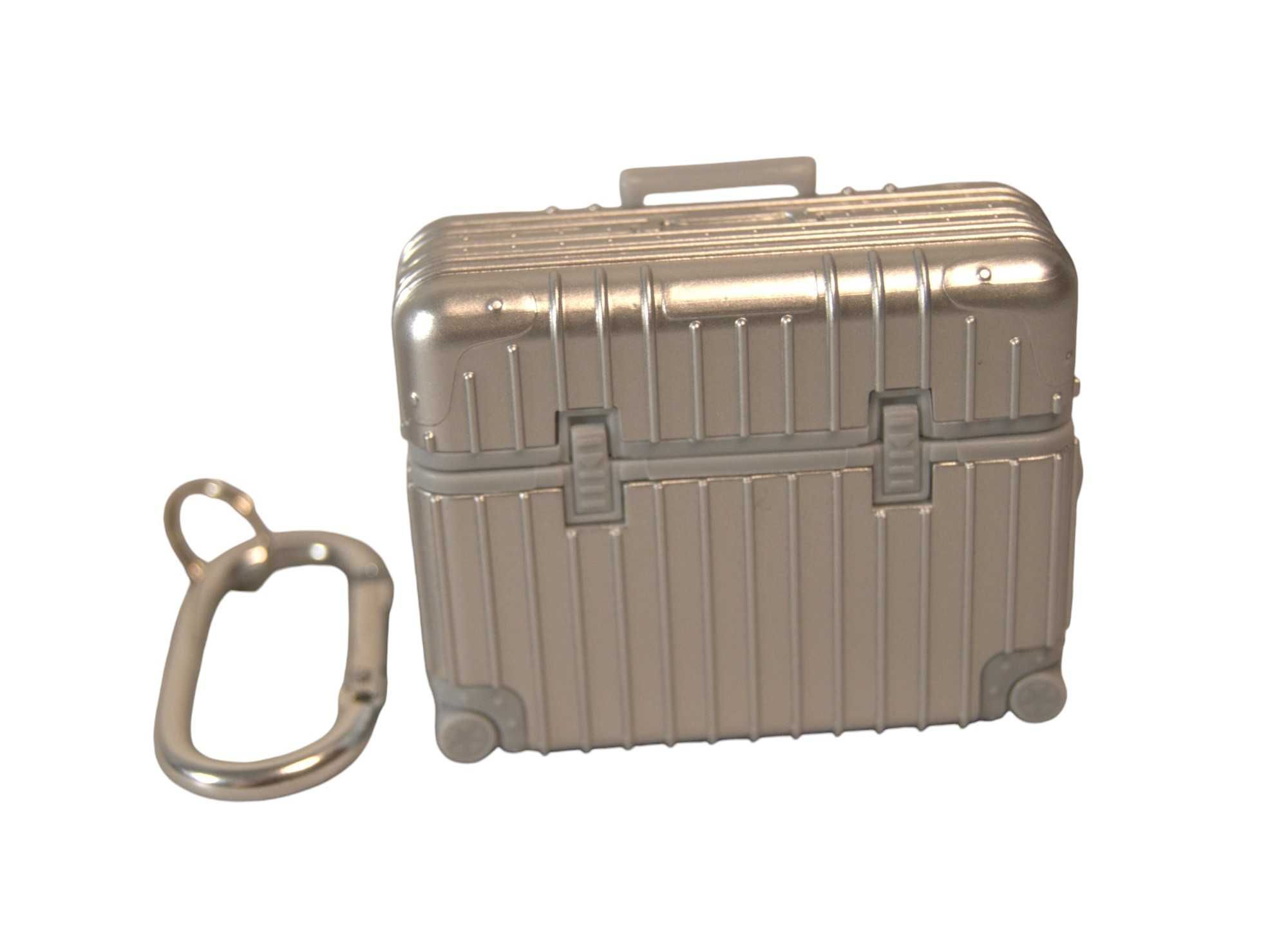 Etui na AirPods Pro 2. generacji/1. generacji (2023/2022/2019) srebrne