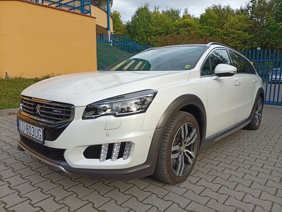 Peugeot 508 wersja RXH, pełen serwis, zadbany, przebieg tylko 157tys km FV VAT 23%