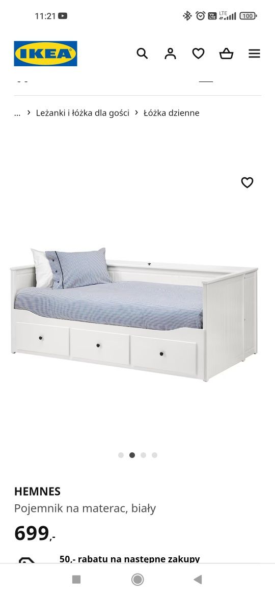 Materac 80*200 łóżko Ikea hemnes