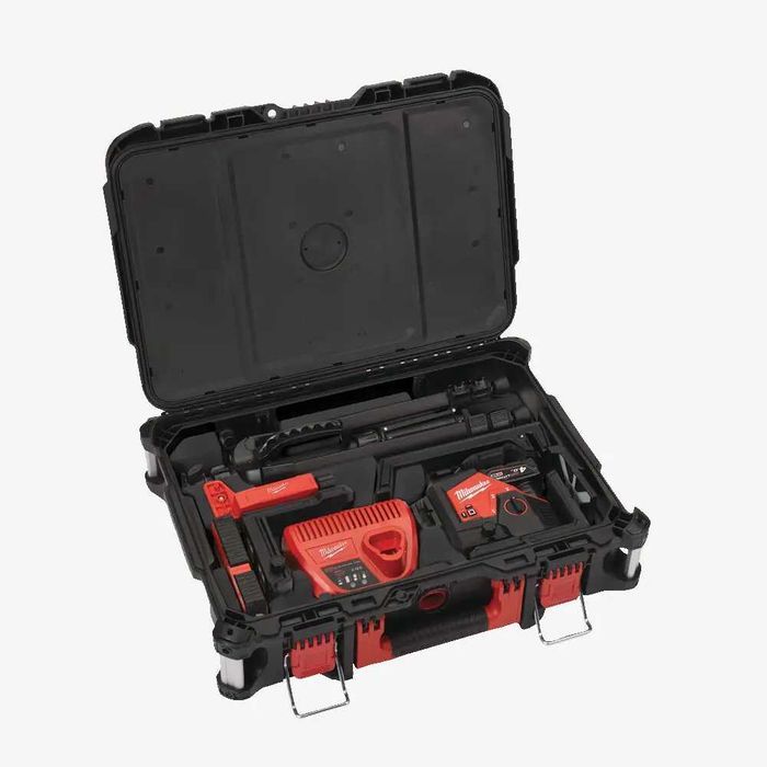 Лазерний рівень акумуляторний 3D Milwaukeee M12 3PLKIT-401P