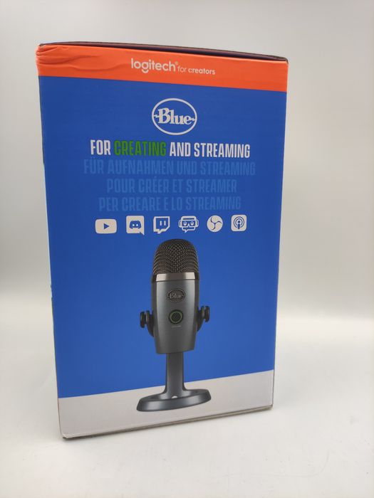 Na Lewara Mikrofon Blue Yeti Nano /Gray/