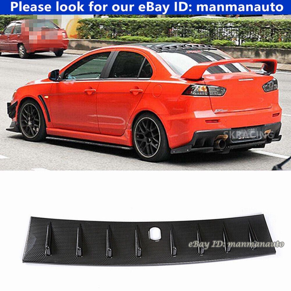 Бленда спойлер накладка на стекло Mitsubishi Lancer X козырек лансер