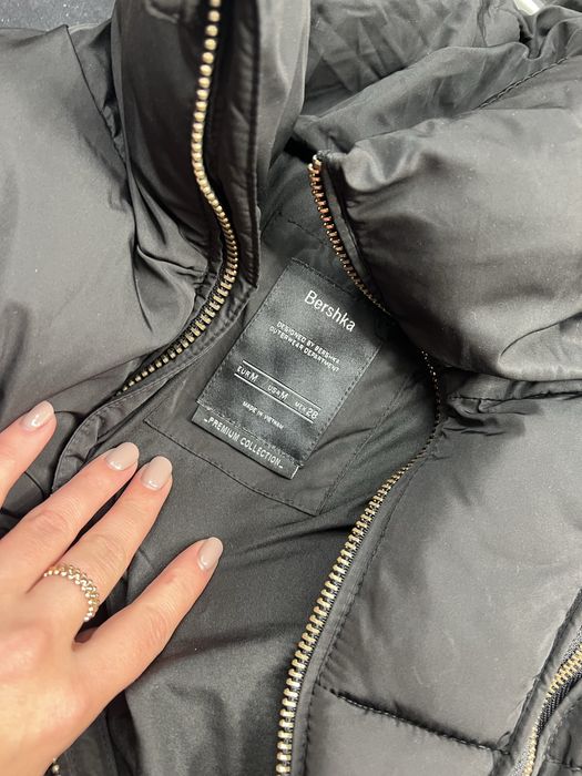 Куртка теплая черная