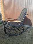 Fotel bujany do renowacji drewno