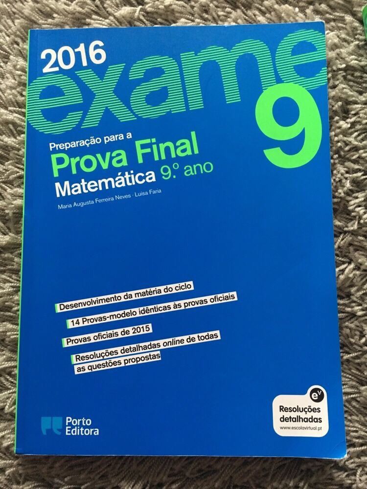 Preparação para a Prova Final 9.º ano - Português e Matemática