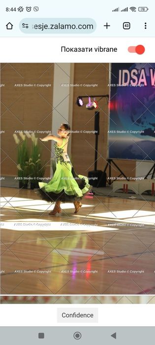 Бальна сукня, стандарт. Сукня для спортивно бальних танців