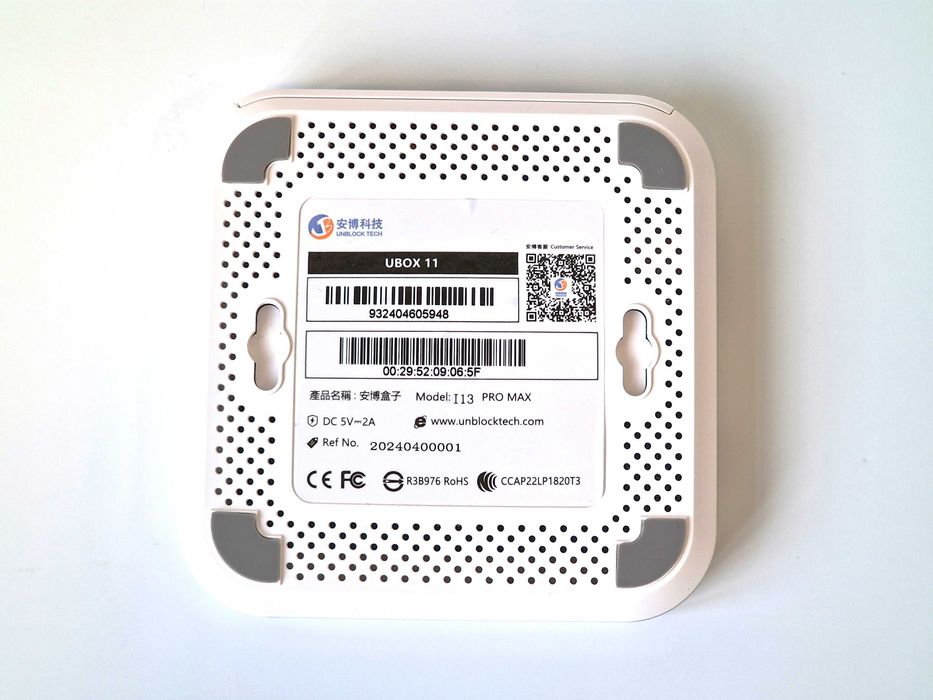 Odtwarzacz Unblock Tech UBOX 11 Pro Max 6K Android 12 TV Box