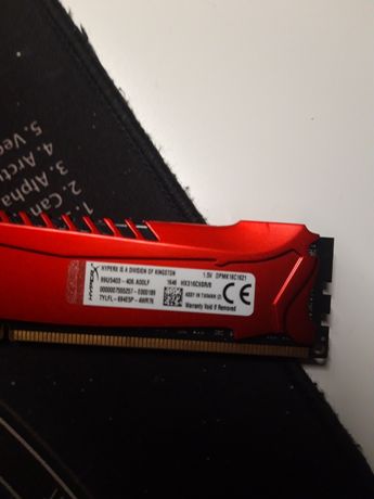 Ram 1x8gb 1600mhz kingston