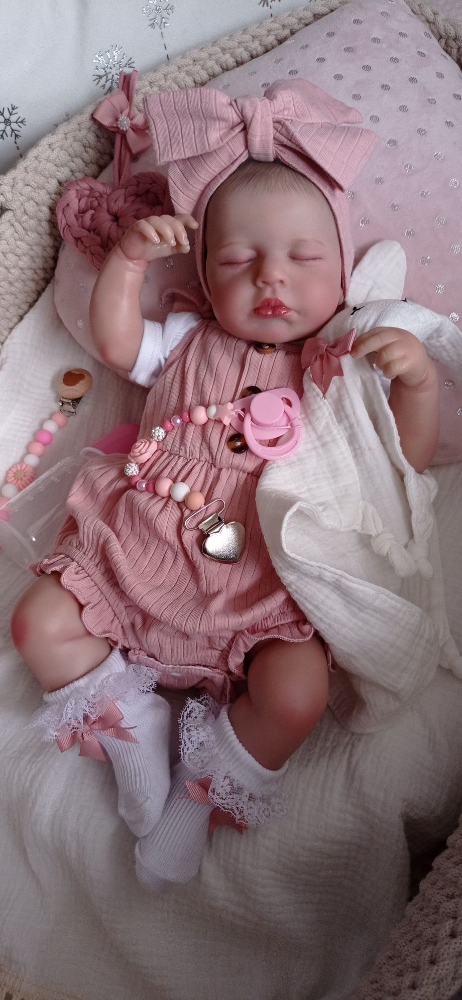 Lala w typie reborn z wyprawką