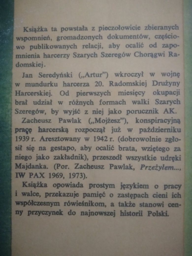 Zastępy cieni- J. Seredyński Z. Pawlak