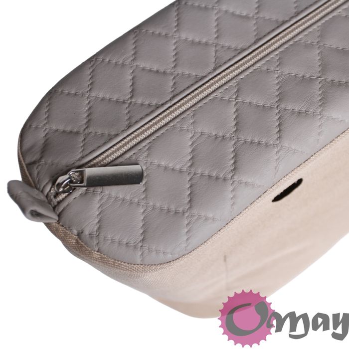 Piaskowy organizer OBAG STANDARD eko skóra pik skała PRZESZYCIA OMAY