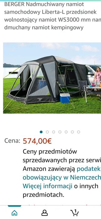 Nowy namiot GARDA firmy Berger