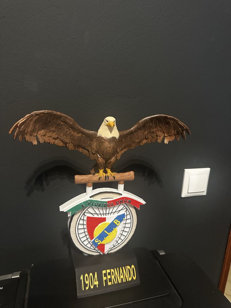 Águia Benfica Personalizado - Peça Decorativa