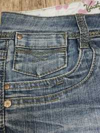 Шорты джинсовые короткие рост 164
