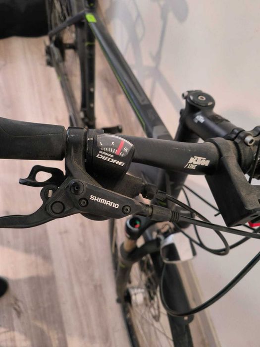 archiwalna KTM VENETO DISC deore XT led treking