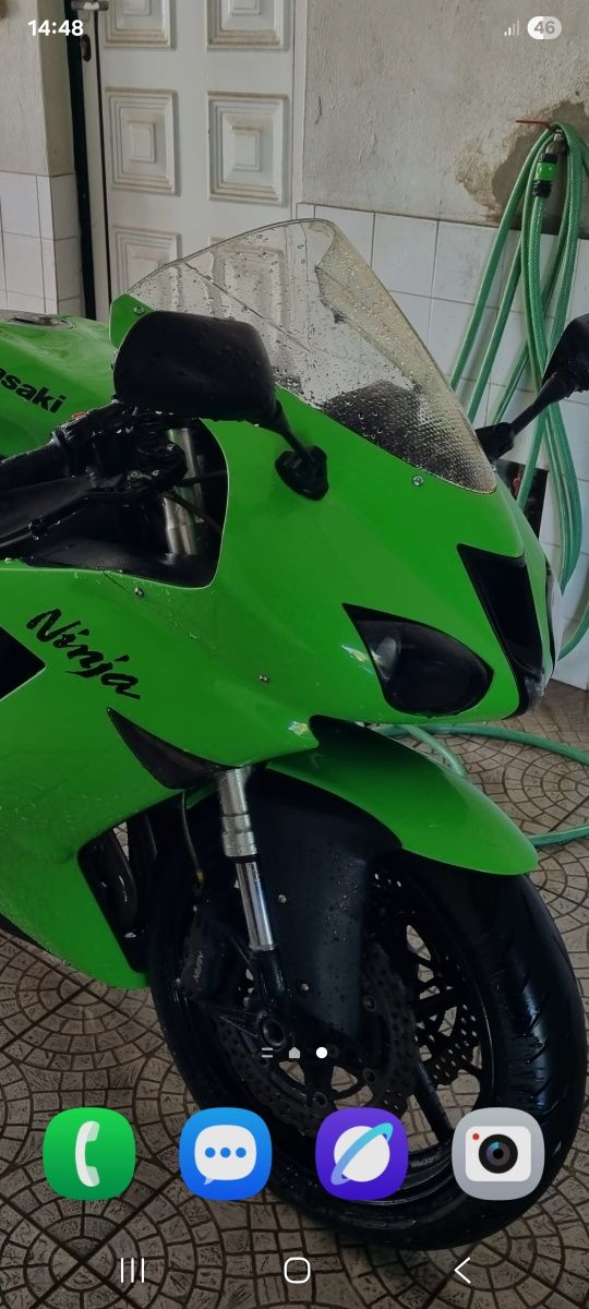 Zx6r com barulho no motor, mas trabalha bem