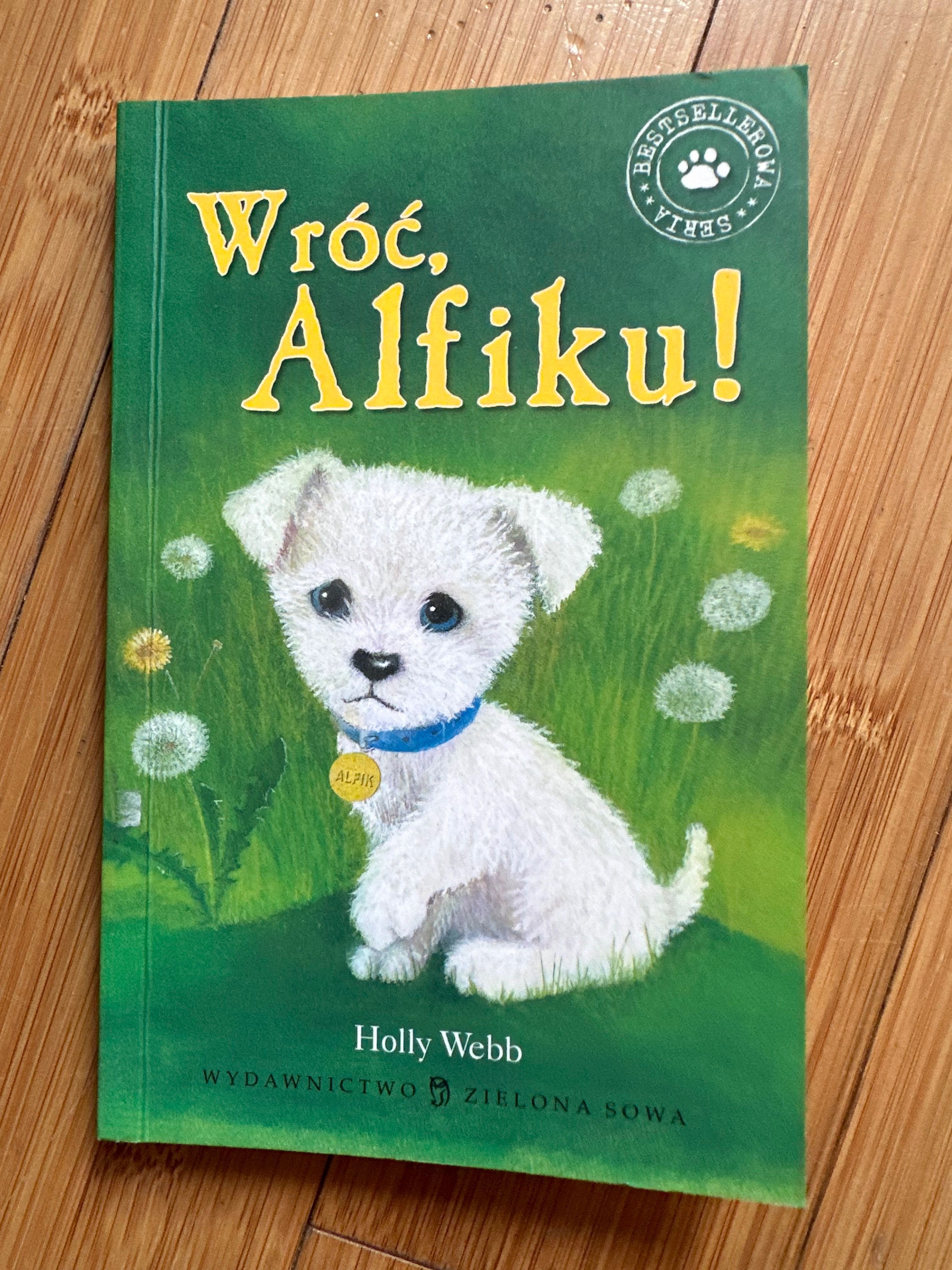 Wróć, Alfiku! Holly Webb seria Zaopiekuj się mną książka dla dzieci