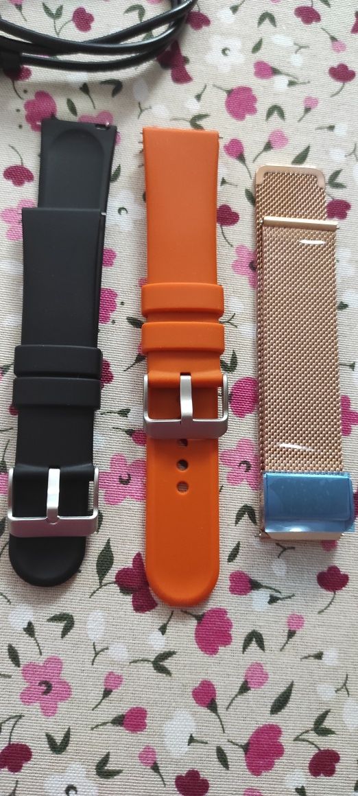 Smartwatch damski zegarek pl menu plus 4 paski