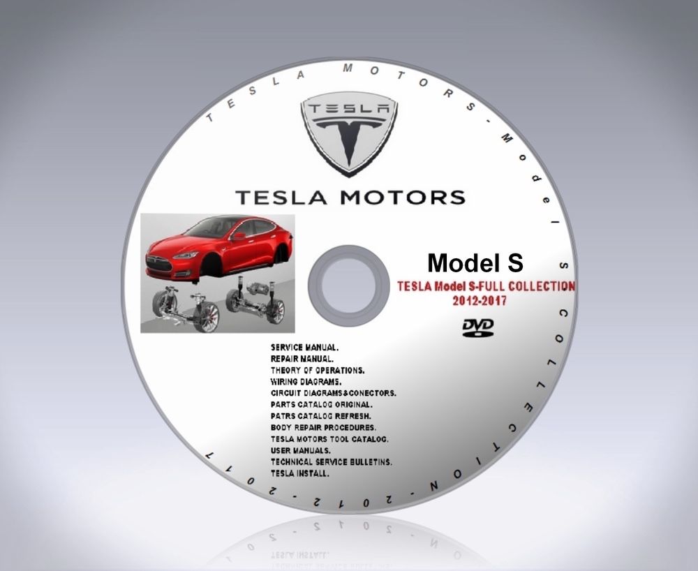 Service manual Tesla model S инструкция, разборка, детали, схемы