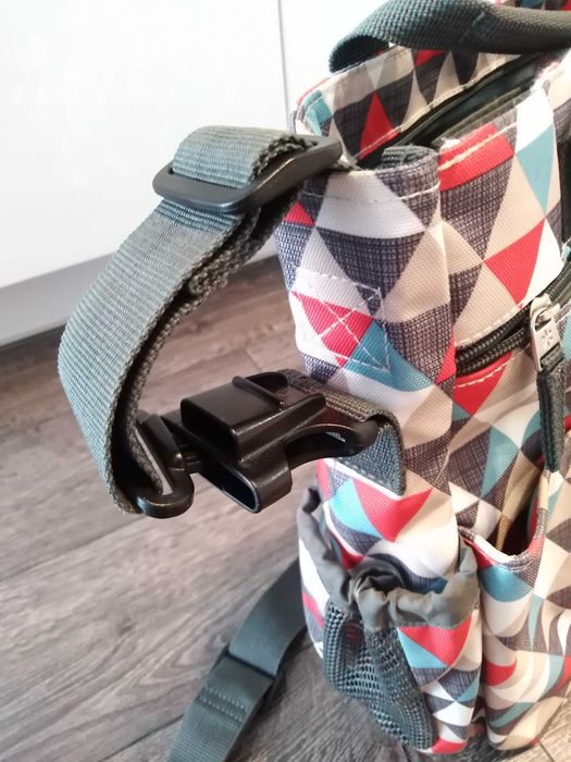 Torba do wózka Skip Hop Duo Signature Triangles mata przewijak