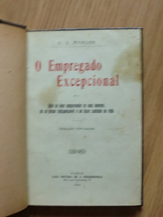 O Empregado Excepcional de O. S. Marden