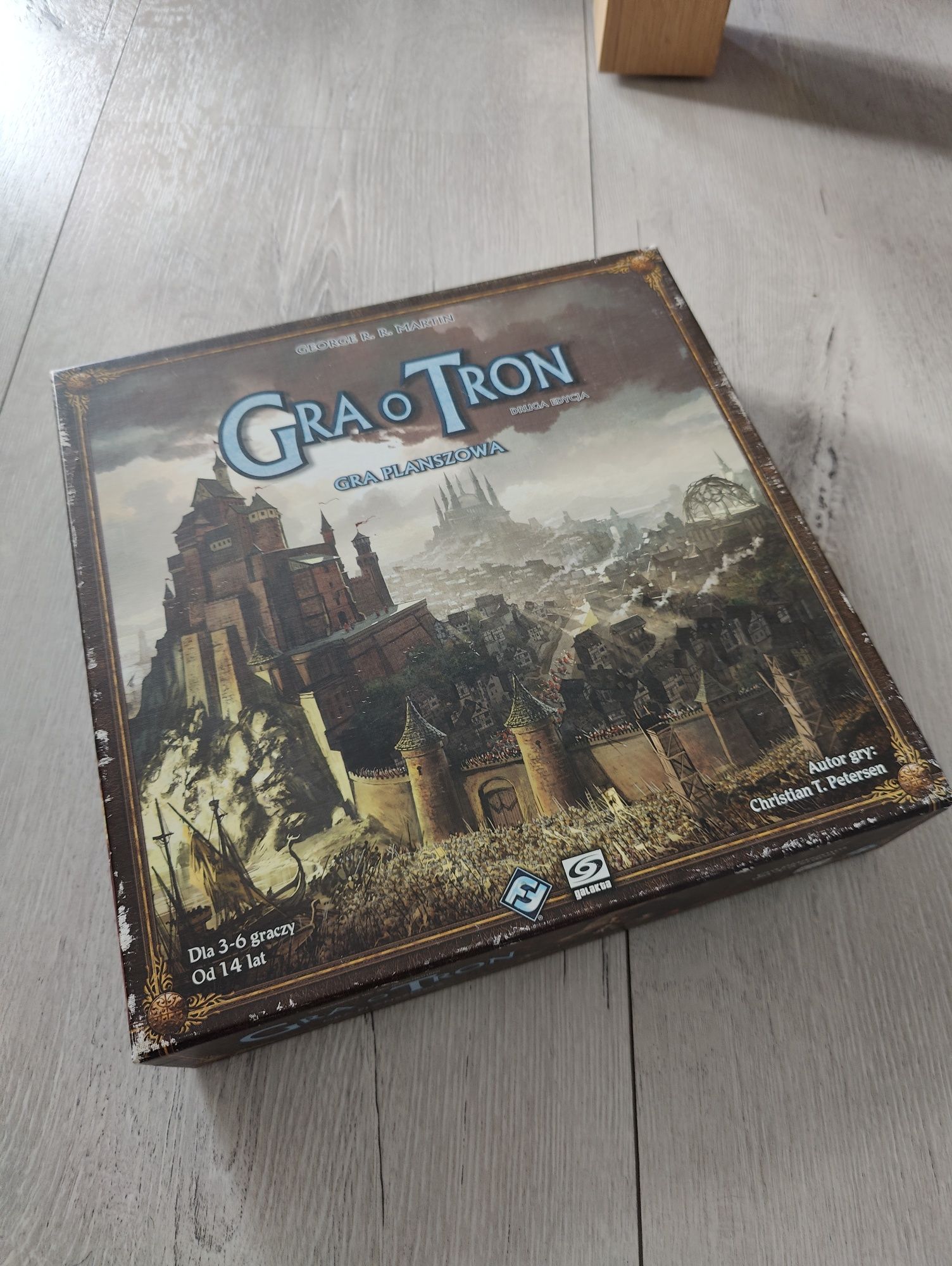 Gra o tron Gra planszowa. Inserty. Stan dobry. PL