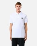 Футболка Stone Island 2SC17 Logo Polo T-Shirt White