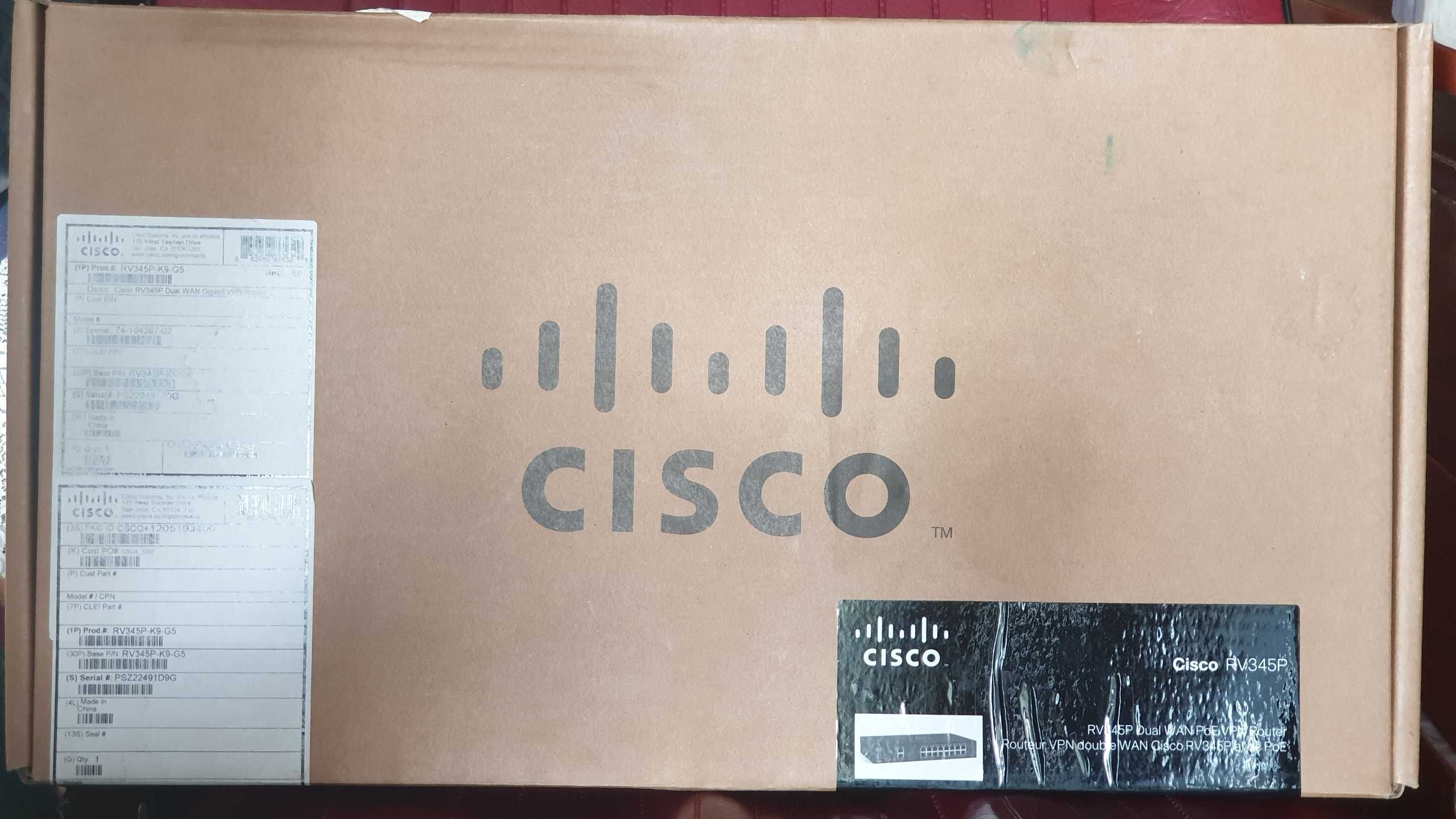 Маршрутизатор Cisco RV345P