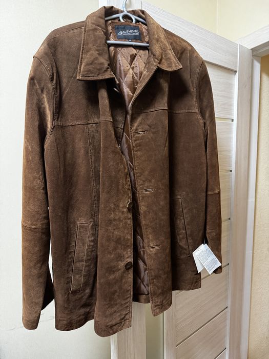 Чоловіча куртка натуральна шкіра Authentic 56 розмір нова!