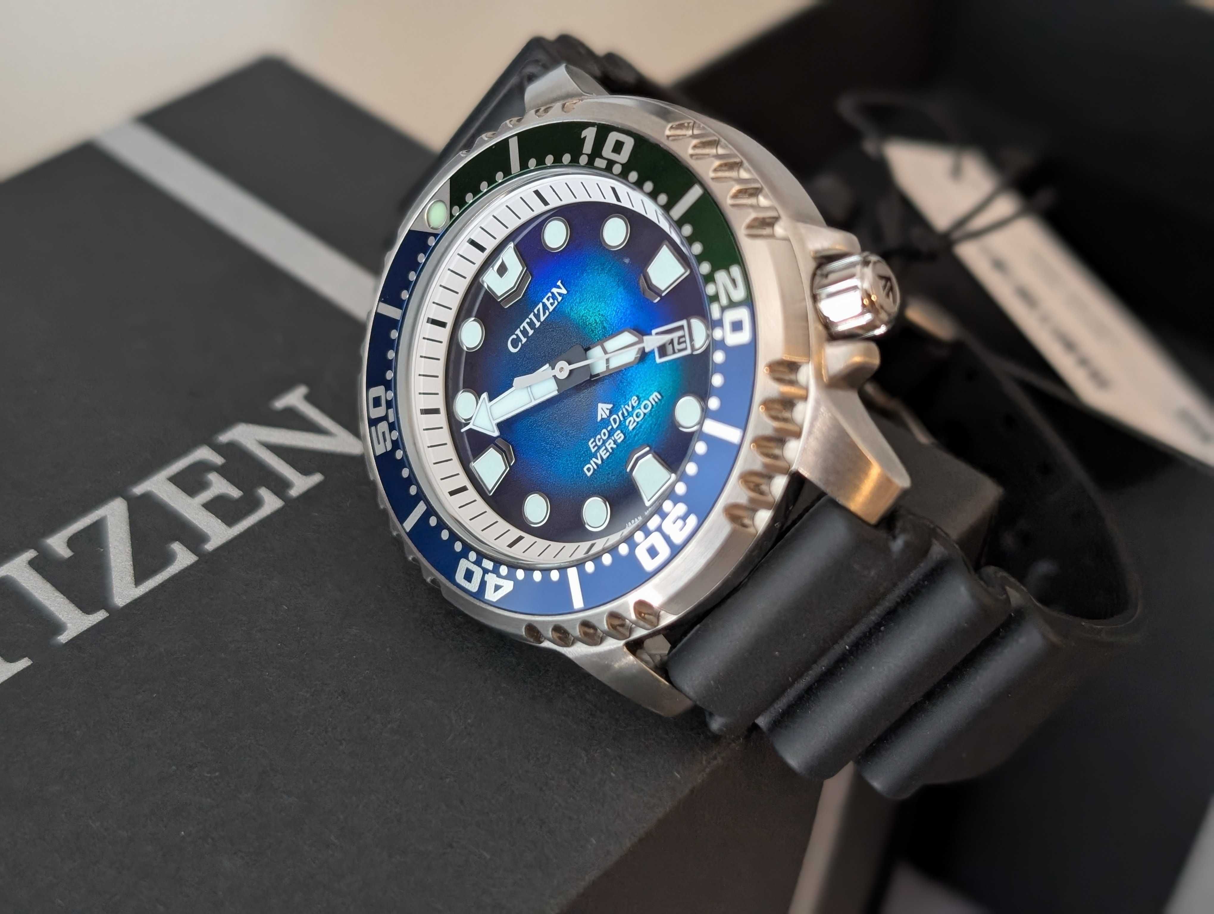 Zegarek Citizen Promaster UNITE with BLUE limited edition BN0166-01L