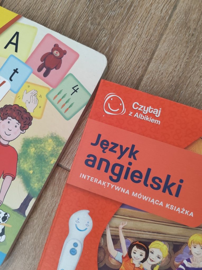 Albik czytaj z albikiem pióro 4 książki zestaw