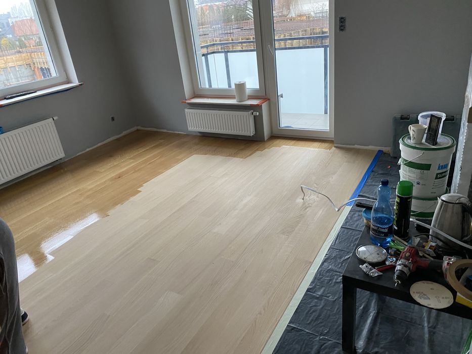 Parkiet drewniany dębowy 12cm