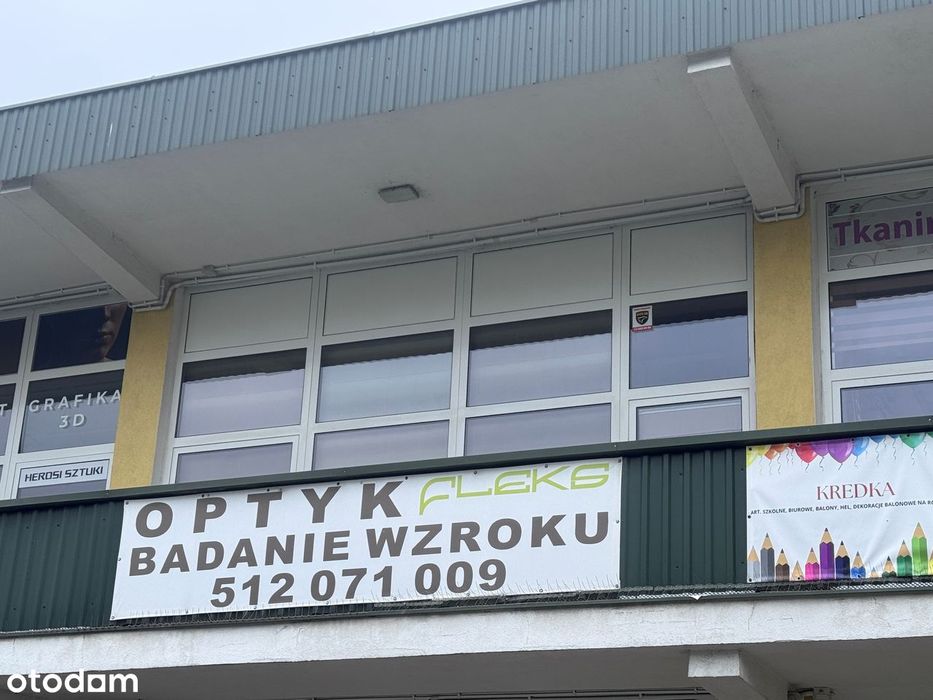 Przetarg na najem lokalu usługowego - 61,4 m² Marysin Wawerski