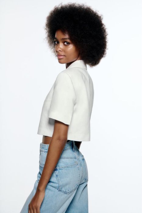 Укорочений жакет zara , розмір s