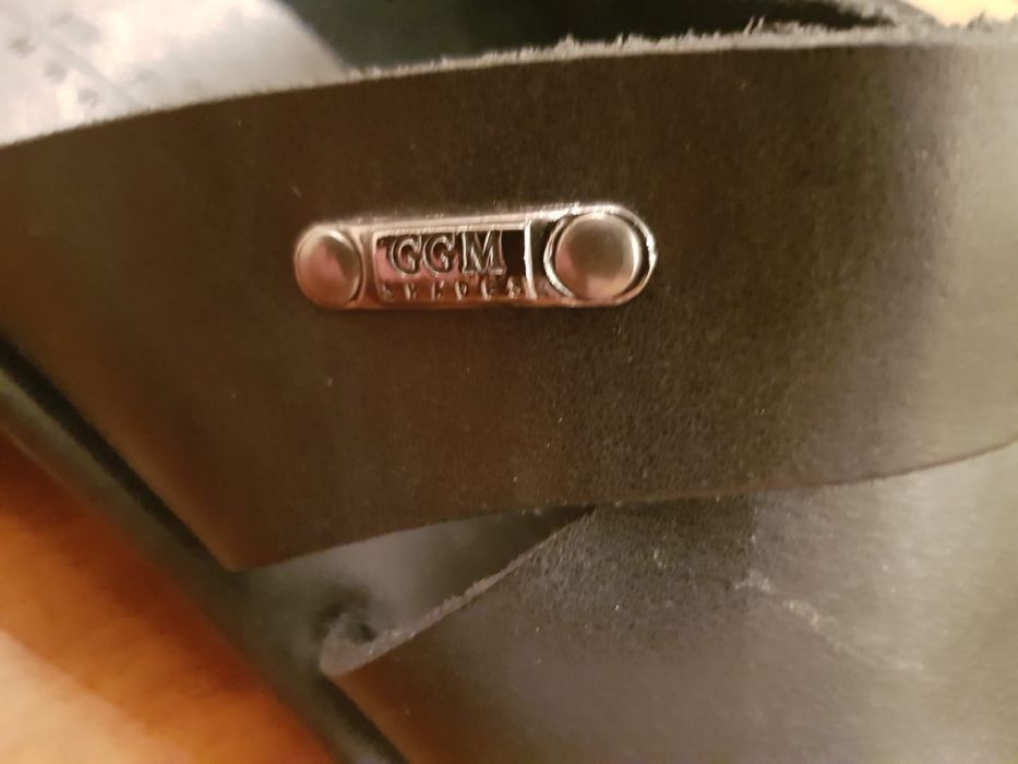 Шлёпанцы кожаные мужские (стелька 27,5 см)