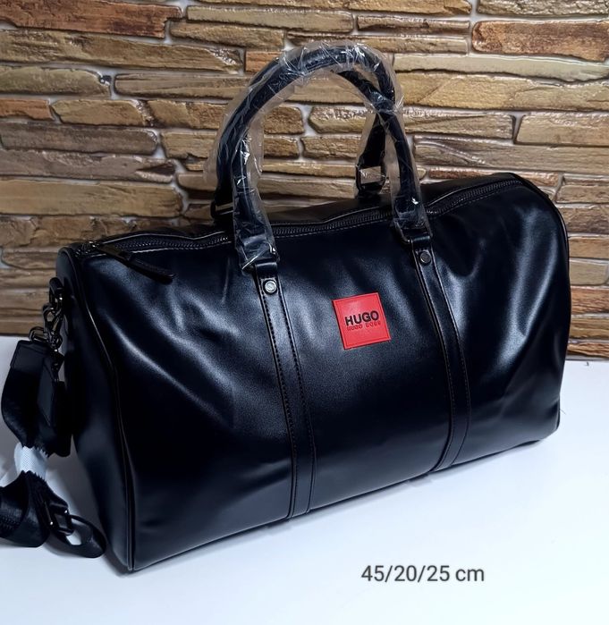 Torba Podróżna Hugo Boss 45/20/25 Czarna nowa