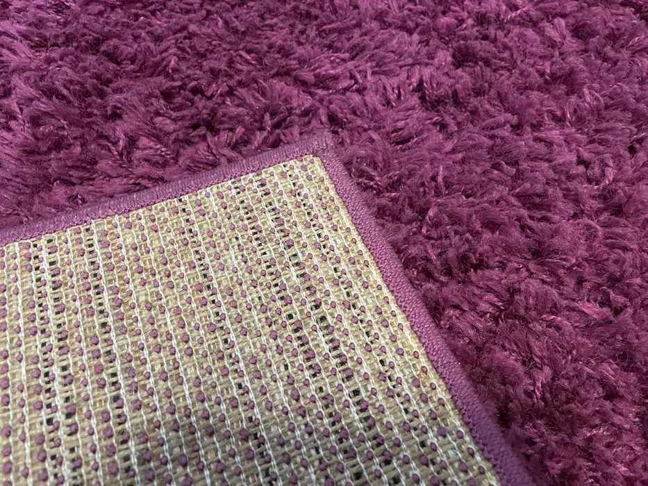 фіолетовий килим шеггі бузковий травка ворсистий ковер шегги shaggy