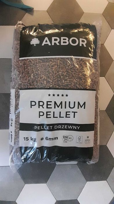 Pellet polski ARBOR drzewny ,100% iglasty ,norma A1 !