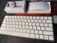 set Apple Magic Keyboard 2 + Apple Magic Mouse 2 white комплект silver