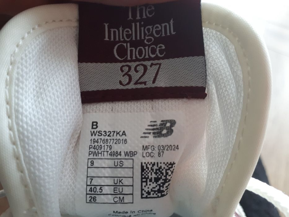 Buty damskie New Balance WS327FTC