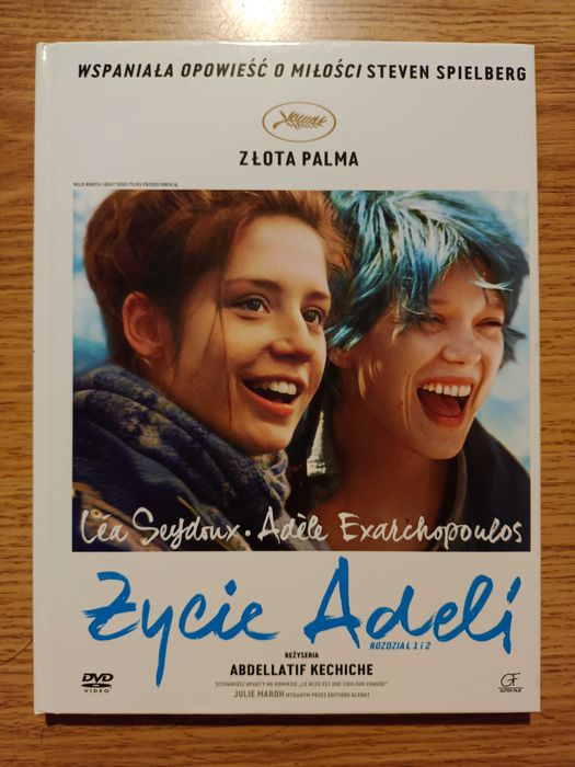 Życie Adeli (Lea Seydoux), Złota Palma, DVD stan nowy: lektor, napisy