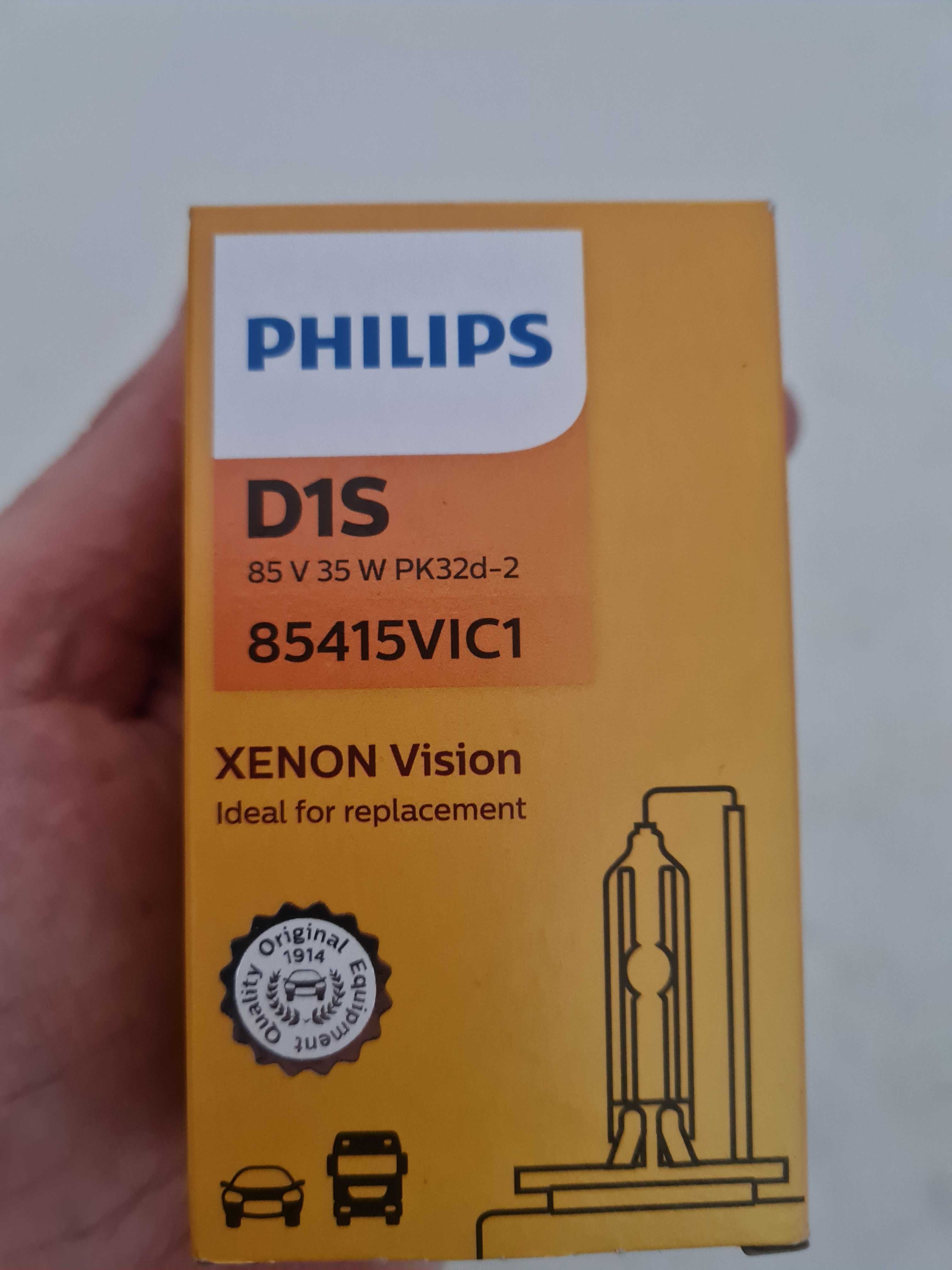 Ксенон лампа D1S Philips 85415VIC1 Vision НОВА Оригінал.