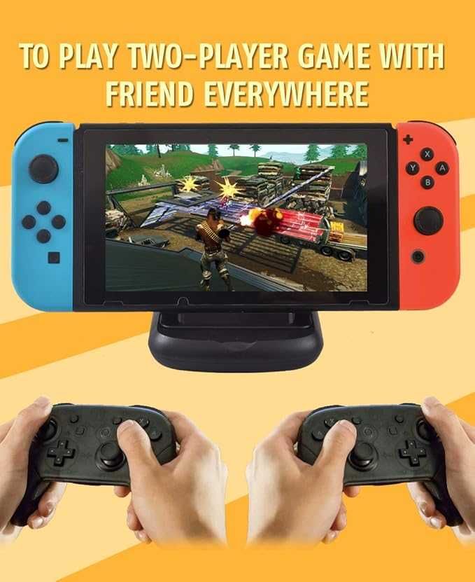 Podstawka ładująca Ravol do Nintendo Switch, składana ładowarka