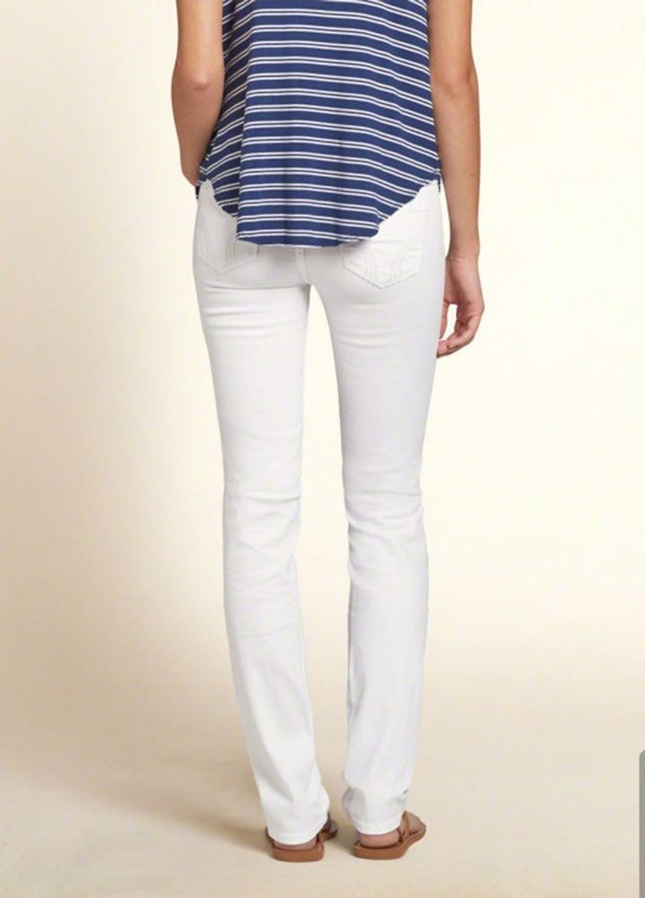 Hollister Skinny нові білі джинси