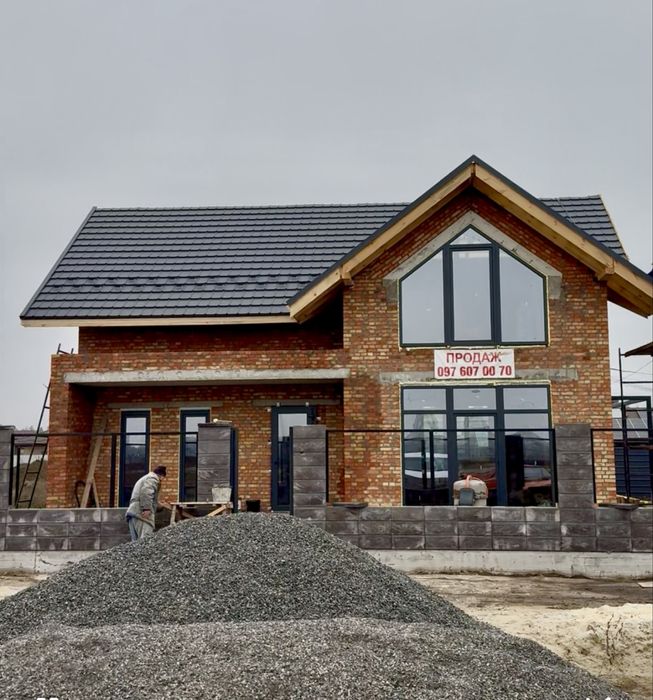 Новий будинок. Щойно збудований. є Оселя