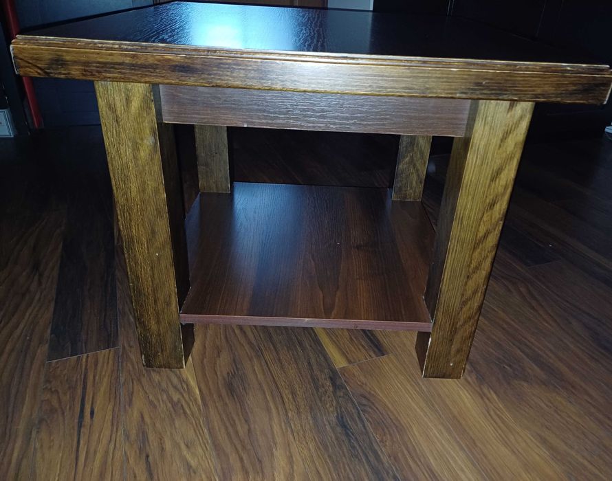 Ława drewniana stolik